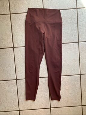 90 Degree By Reflex Wine High-Waist Leggings